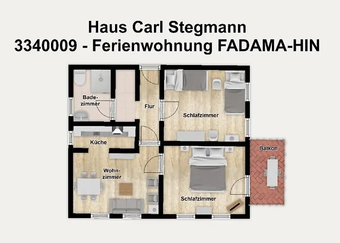 Appartement Haus Carl Stegmann Fadama-hin Juist